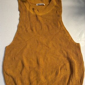 Reformation Golden Knit Tank Top